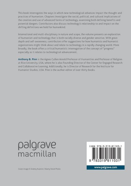 Produktbild: Humanism and Technology