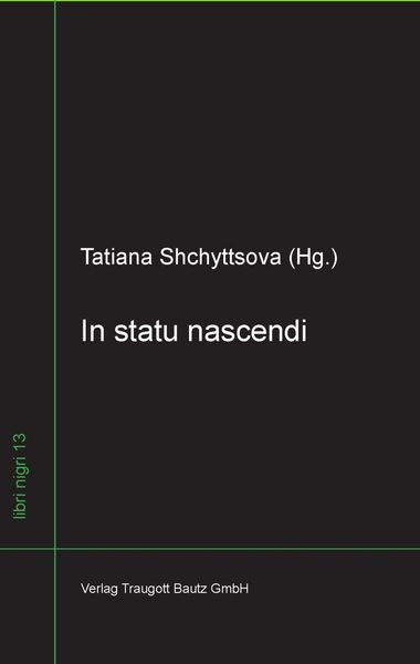 Produktbild: In statu nascendi