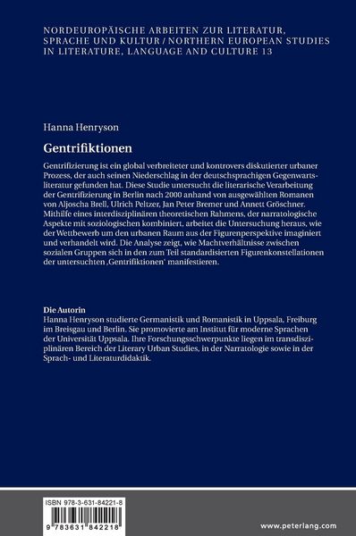 Produktbild: Gentrifiktionen