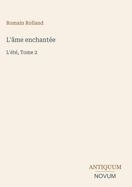 Produktbild: L'&acirc;me enchant&eacute;e