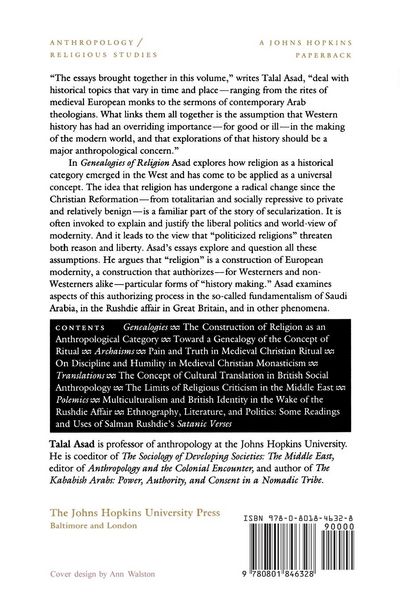 Produktbild: Genealogies of Religion