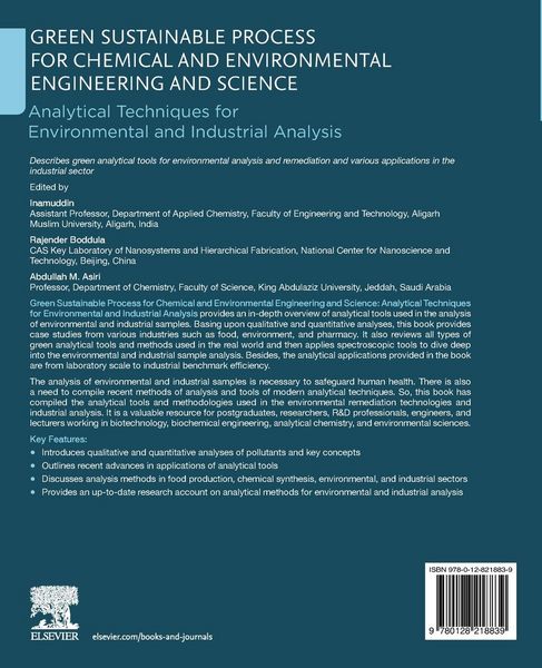 Produktbild: Green Sustainable Process for Chemical and Environmental Engineering and Science