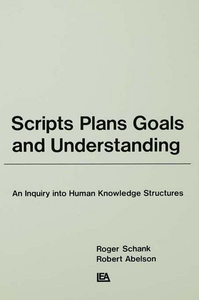 Produktbild: Scripts, Plans, Goals, and Understanding