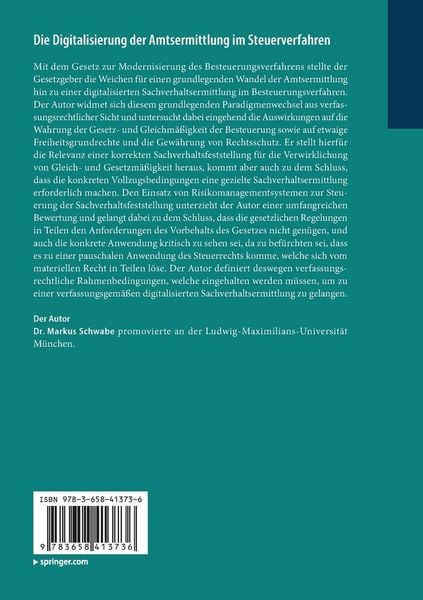Produktbild: Die Digitalisierung der Amtsermittlung im Steuerverfahren