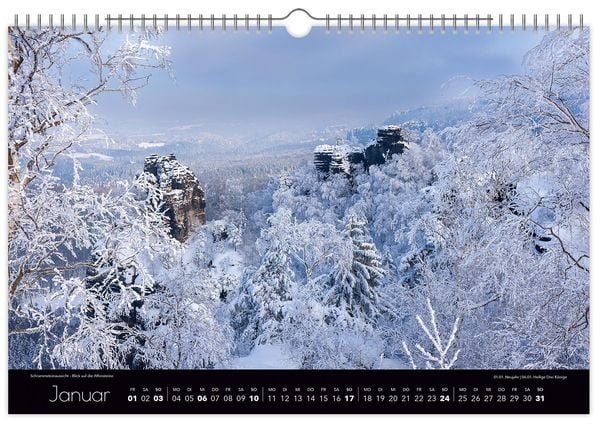 Produktbild: Kalender Faszinierende S&auml;chsische Schweiz 2027