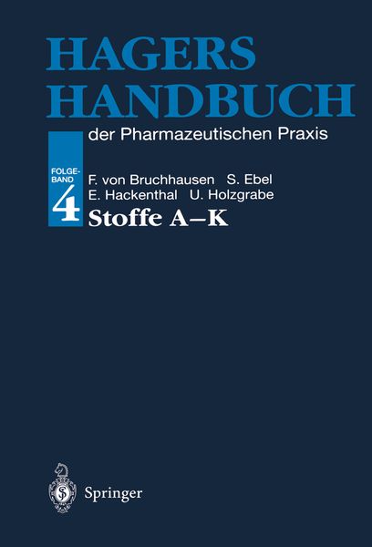 Produktbild: Hagers Handbuch der Pharmazeutischen Praxis