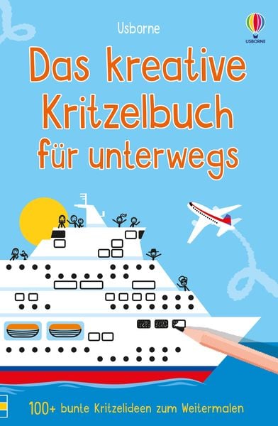 Das kreative Kritzelbuch für unterwegs, Taschenbuch von Lucy Bowman, Usborne, 978-1-03-570162-9