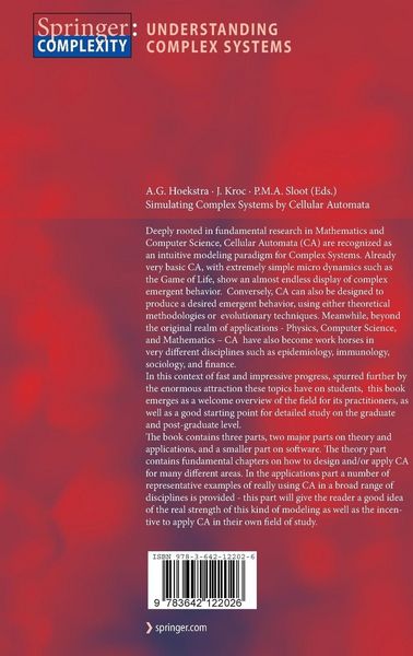 Produktbild: Simulating Complex Systems by Cellular Automata