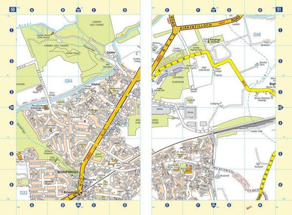 Produktbild: Greater Glasgow A-Z Street Atlas