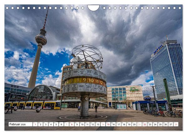 Produktbild: Faszination Berlin - Stadtansichten zwischen Himmel und Spree (Wandkalender 2026 DIN A4 quer), CALVENDO Monatskalender