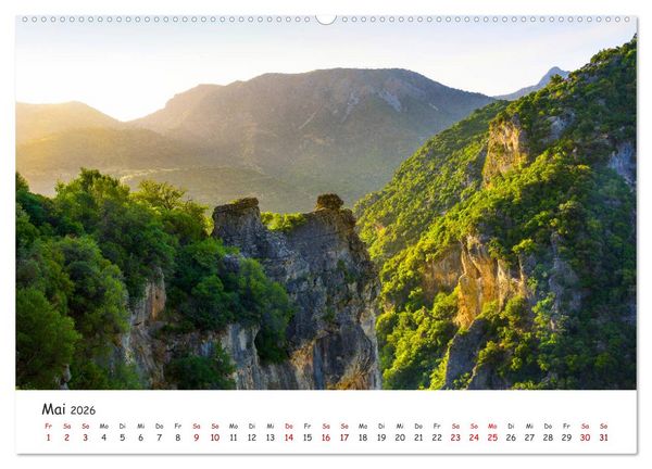 Produktbild: Andalusien - Wei&szlig;e D&ouml;rfer und wilde Natur (Wandkalender 2026 DIN A2 quer), CALVENDO Monatskalender
