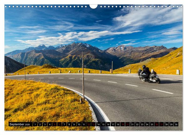 Produktbild: Am Gro&szlig;glockner. Berge, Stra&szlig;e, Natur (Wandkalender 2026 DIN A3 quer), CALVENDO Monatskalender