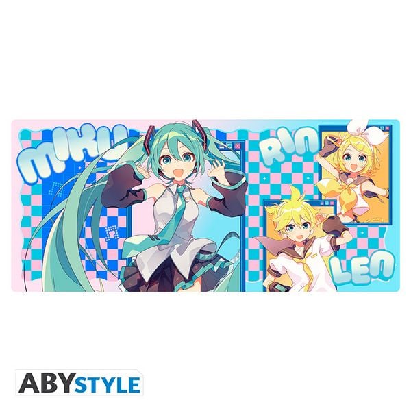 Produktbild: HATSUNE MIKU - Mousepad XXL - Miku & friends