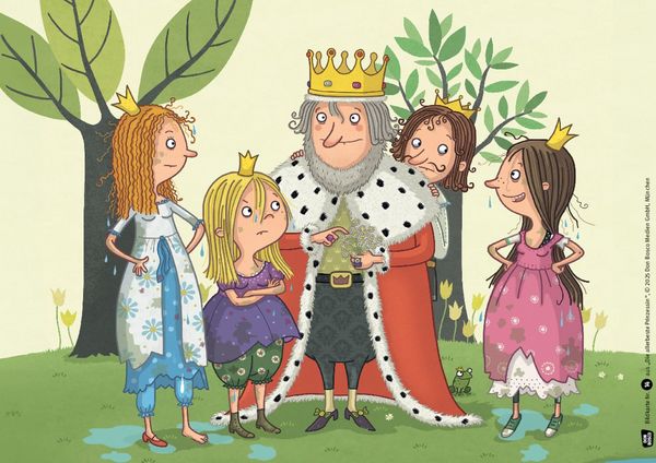 Produktbild: Die allerbeste Prinzessin. Kamishibai Bildkartenset