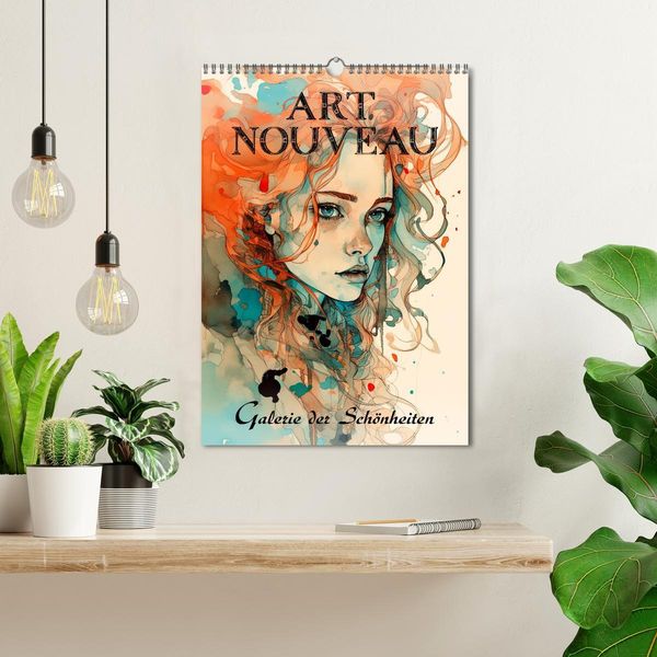 Produktbild: Art Nouveau - Galerie der Sch&ouml;nheiten (Wandkalender 2026 DIN A3 hoch), CALVENDO Monatskalender