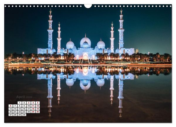 Produktbild: Die Emirate - Im Land der sieben Seelen (Wandkalender 2026 DIN A3 quer), CALVENDO Monatskalender
