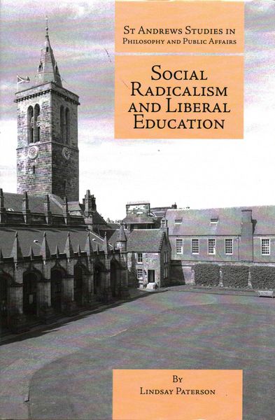 Produktbild: Social Radicalism and Liberal Education