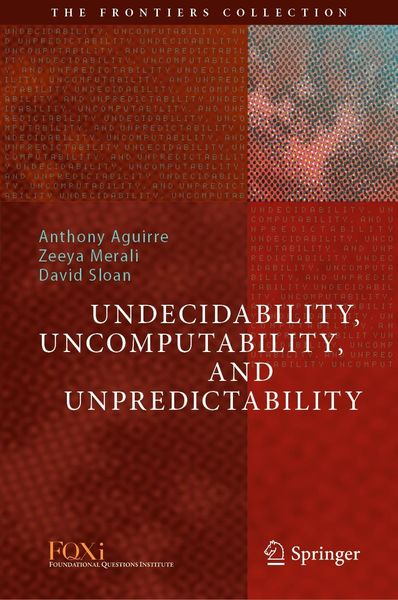 Produktbild: Undecidability, Uncomputability, and Unpredictability