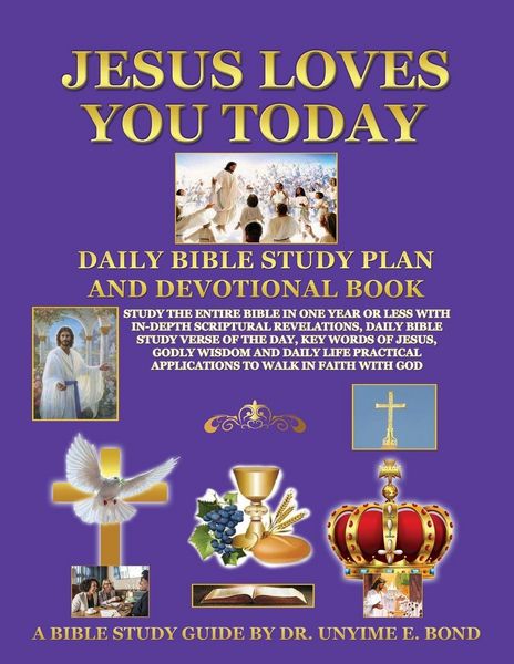 Produktbild: Jesus Loves You Today Daily Bible Study Plan and Devotional Book