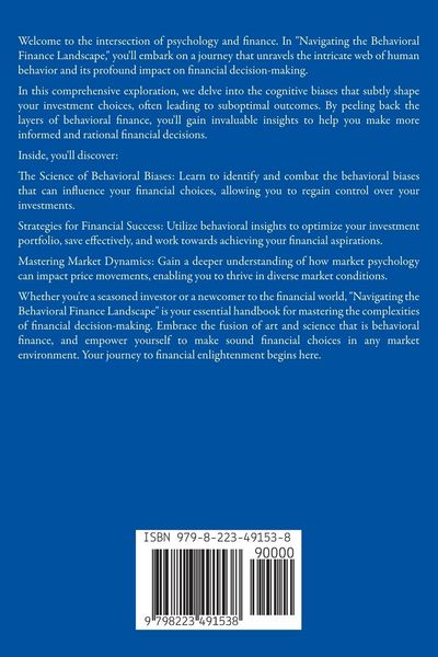 Produktbild: Navigating the Behavioral Finance Landscape