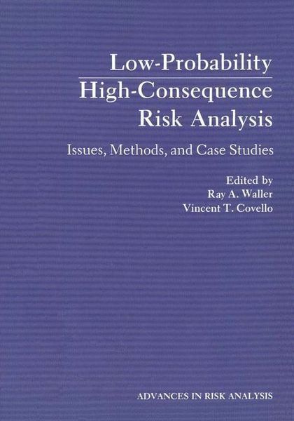 Produktbild: Low-Probability High-Consequence Risk Analysis