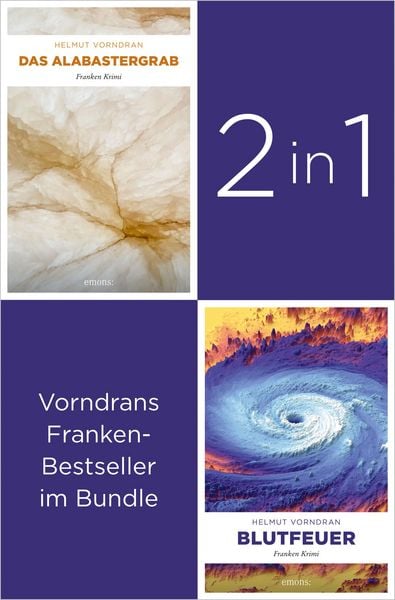 Produktbild: Die ersten zwei Krimis des Kultkommissars Haderlein: &raquo;Das Alabastergrab&laquo; und &raquo;Blutfeuer&laquo; (2in1-Bundle)