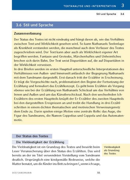 Produktbild: Der Sandmann von E.T.A. Hoffmann