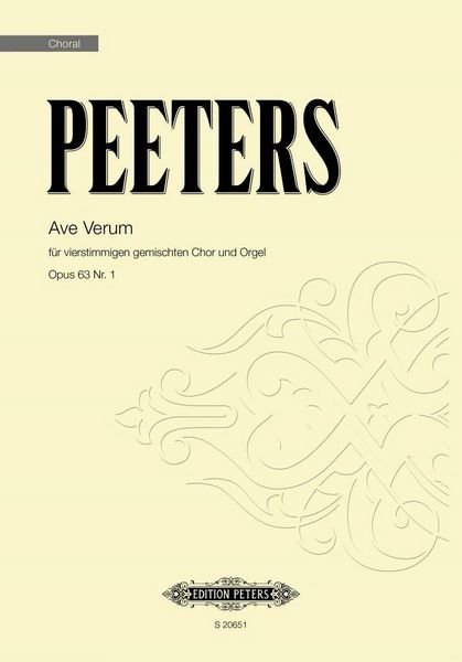 Produktbild: Ave Verum, Op. 63 No. 1