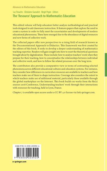 Produktbild: The 'Resource' Approach to Mathematics Education