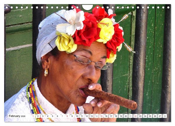 Produktbild: Cuban Cigars - Blue haze in Havana (Wall Calendar 2026 DIN A4 landscape), CALVENDO 12 Month Wall Calendar