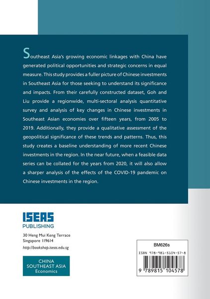 Produktbild: Chinese Investments in Southeast Asia