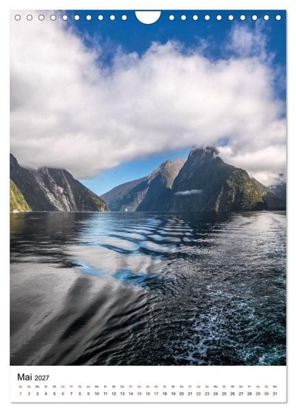 Produktbild: Mein Traumland Neuseeland (Wandkalender 2027 DIN A4 hoch), CALVENDO Monatskalender