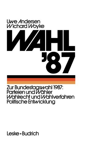 Produktbild: Wahl &rsquo;87