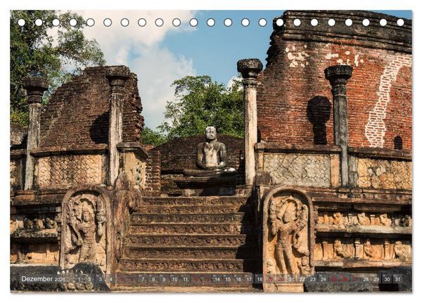 Produktbild: Reise nach Sri Lanka (Tischkalender 2026 DIN A5 quer), CALVENDO Monatskalender