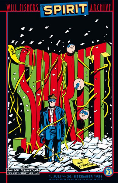 Produktbild: Will Eisners Spirit Archive, Band 23, Juli - Dezember 1951