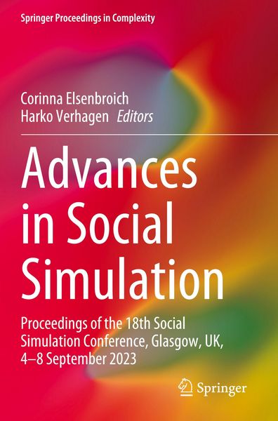 Produktbild: Advances in Social Simulation