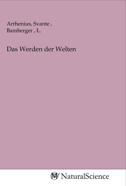 Produktbild: Das Werden der Welten
