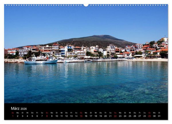 Produktbild: Griechenland - Insel Thassos (Wandkalender 2026 DIN A2 quer), CALVENDO Monatskalender