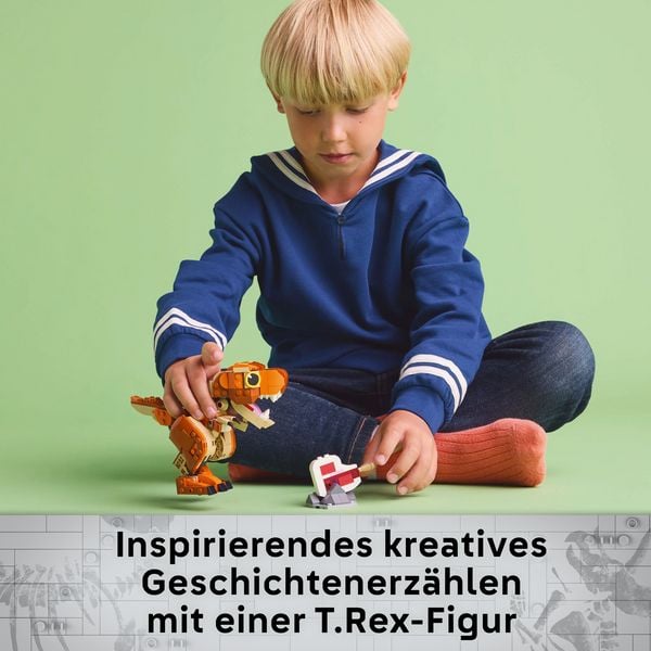 Produktbild: LEGO Jurassic World Little Eatie: T.Rex, Spielzeug Dinosaurier 76967