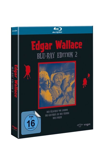Produktbild: Edgar Wallace Edition 2 [3 BRs] (Blu-ray Box mit Logo)