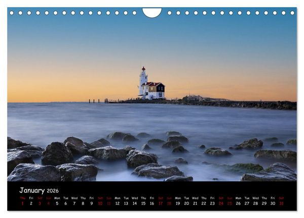 Produktbild: Moody calendar (Wall Calendar 2026 DIN A4 landscape), CALVENDO 12 Month Wall Calendar