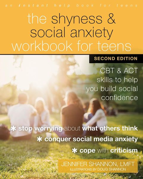 Produktbild: Shyness and Social Anxiety Workbook for Teens