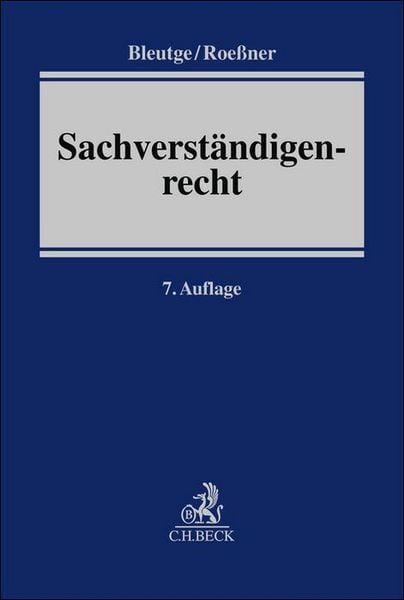 Produktbild: Sachverst&auml;ndigenrecht