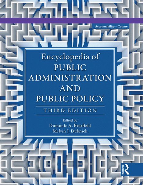 Produktbild: Encyclopedia of Public Administration and Public Policy - 5 Volume Set