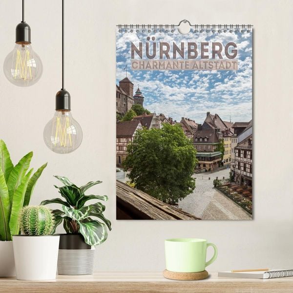 Produktbild: N&Uuml;RNBERG Charmante Altstadt (Wandkalender 2026 DIN A4 hoch), CALVENDO Monatskalender