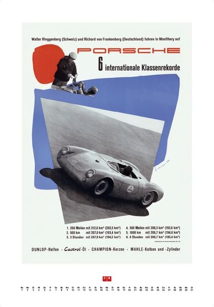 Produktbild: Porsche Rennplakate 2027