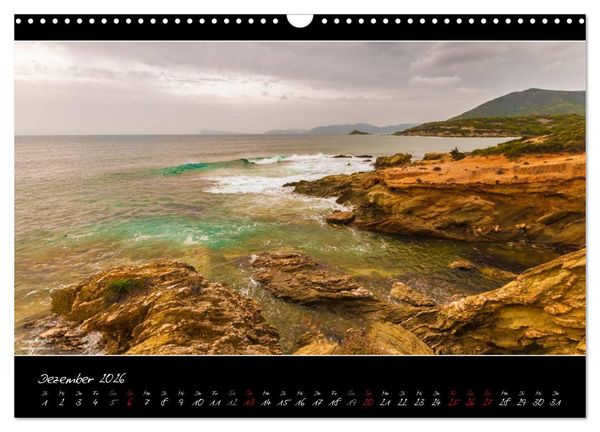 Produktbild: Sardinien Panoramakalender (Wandkalender 2026 DIN A3 quer), CALVENDO Monatskalender