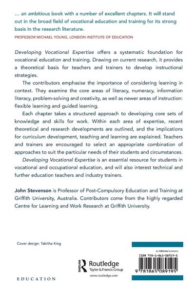 Produktbild: Developing Vocational Expertise