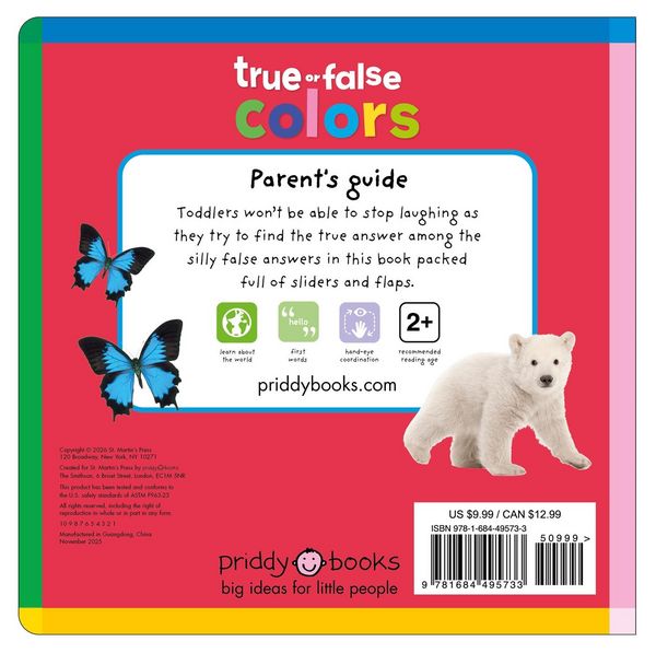 Produktbild: Books, P: Colors (True or False?)