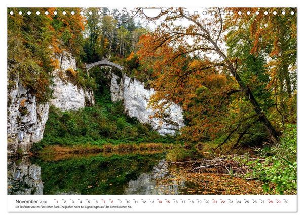 Produktbild: Sehenswertes Baden-W&uuml;rttemberg (Wandkalender 2026 DIN A4 quer), CALVENDO Monatskalender